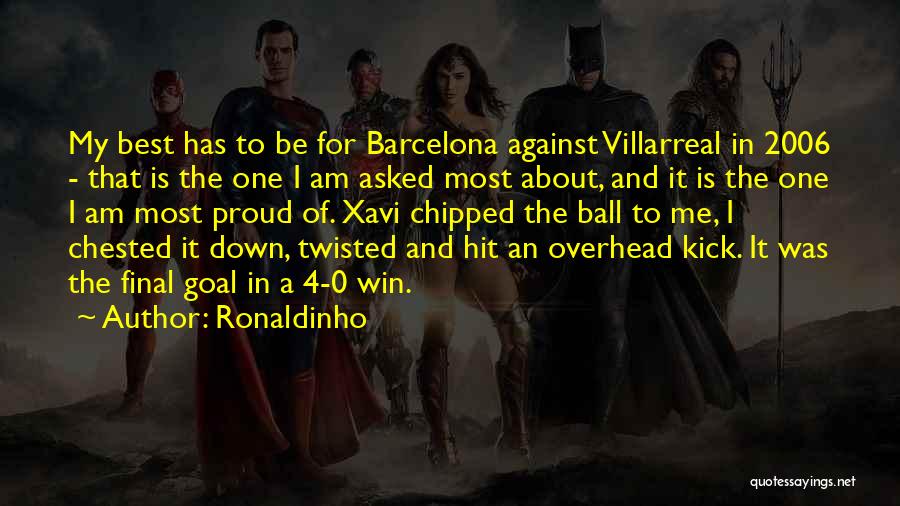 0-8-4 Quotes By Ronaldinho