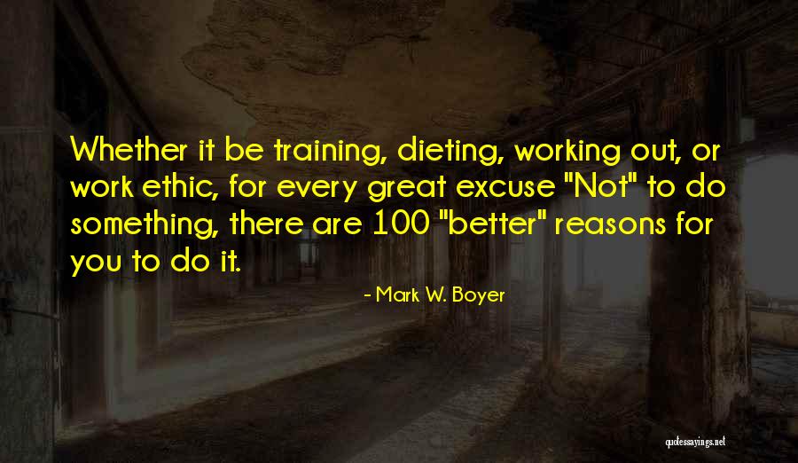 0 To 100 Quotes By Mark W. Boyer