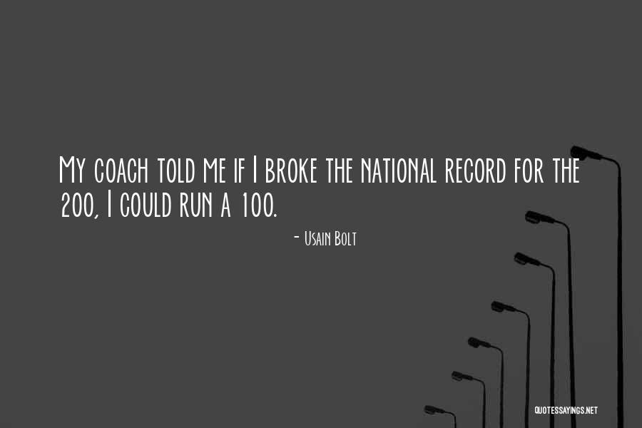 0 To 100 Quotes By Usain Bolt