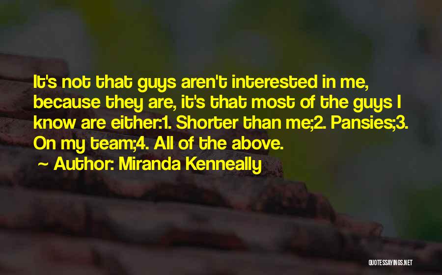 1 2 3 4 Quotes By Miranda Kenneally