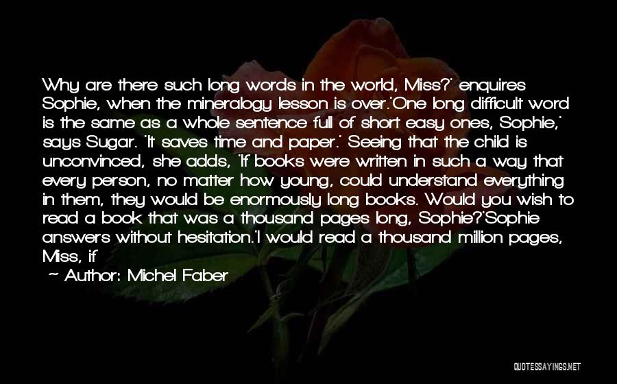 1 2 3 4 Word Quotes By Michel Faber