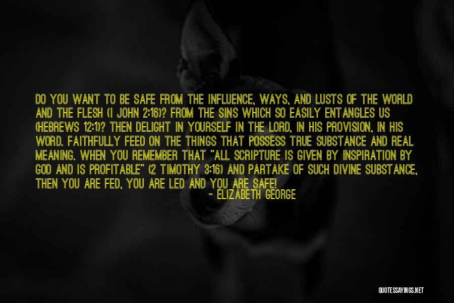 1-2 Word Quotes By Elizabeth George 1-2 Word Quotes By Elizabeth George