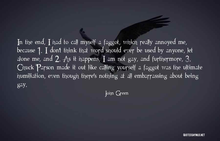 1-2 Word Quotes By John Green