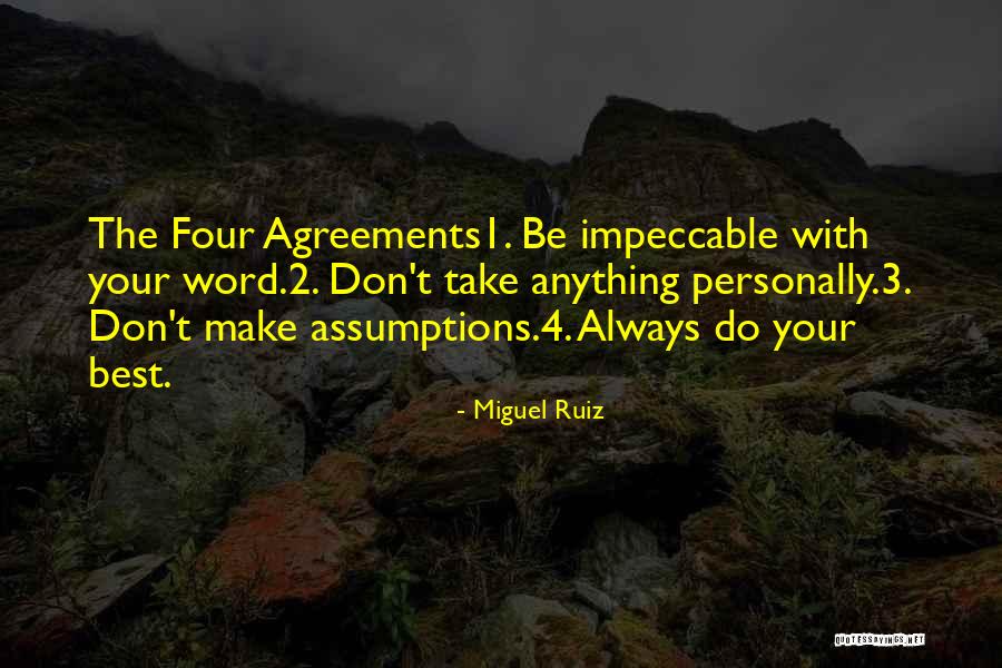 1-2 Word Quotes By Miguel Ruiz