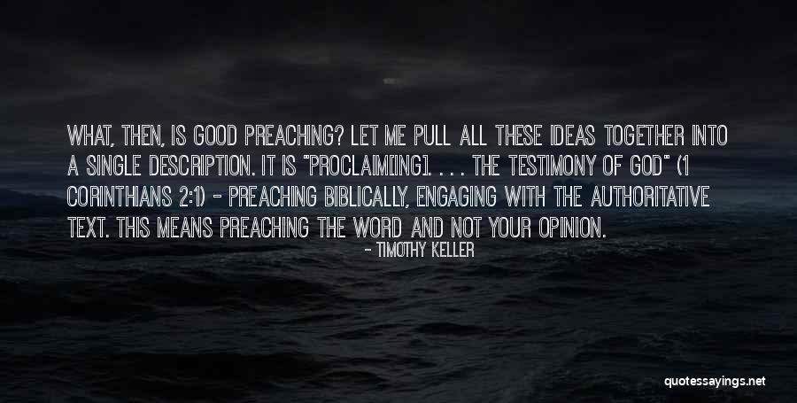 1-2 Word Quotes By Timothy Keller