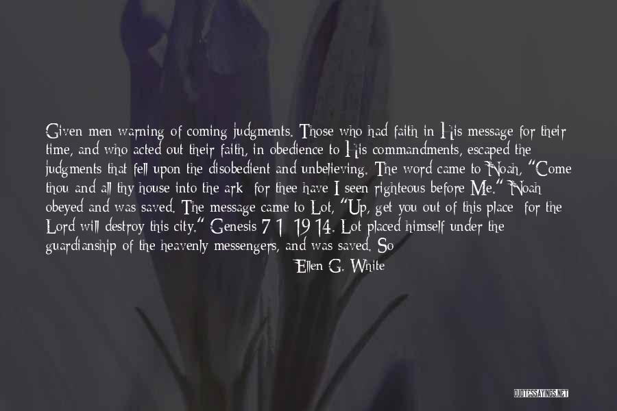 1-5 Word Quotes By Ellen G. White 1-5 Word Quotes By Ellen G. White