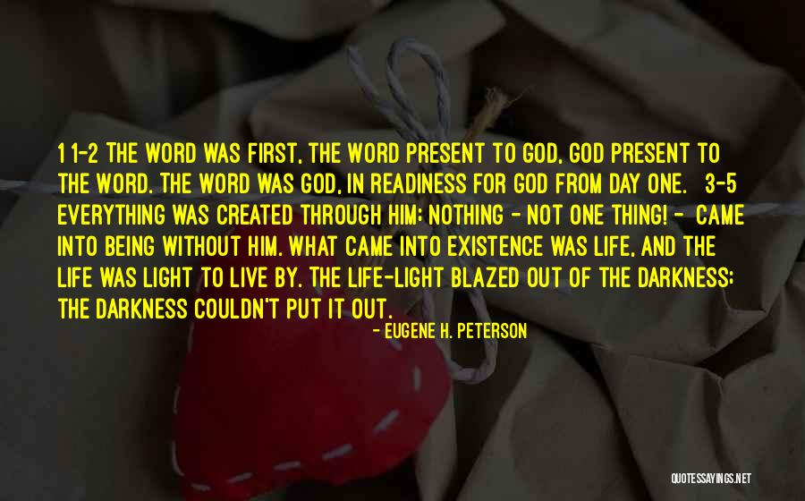 1-5 Word Quotes By Eugene H. Peterson 1-5 Word Quotes By Eugene H. Peterson