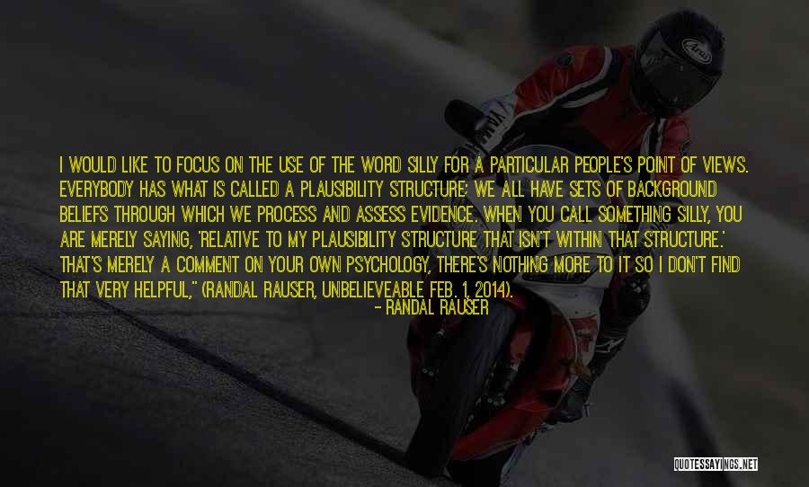 1-5 Word Quotes By Randal Rauser 1-5 Word Quotes By Randal Rauser