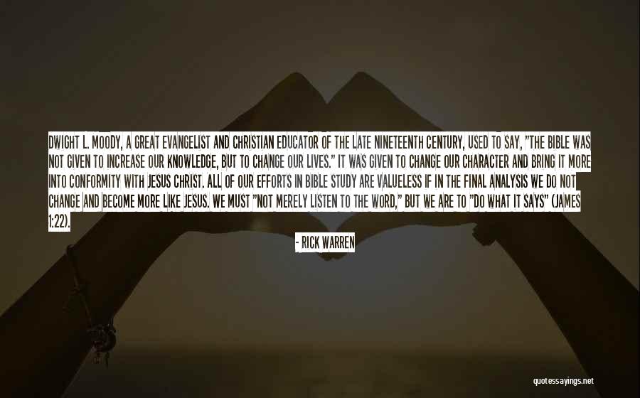 1-5 Word Quotes By Rick Warren 1-5 Word Quotes By Rick Warren