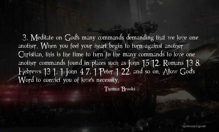 1-5 Word Quotes By Thomas Brooks 1-5 Word Quotes By Thomas Brooks