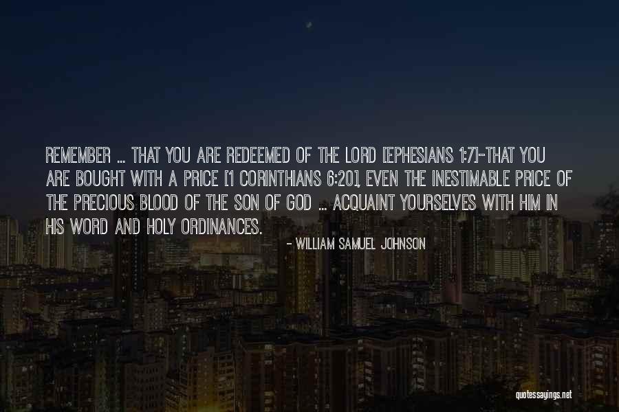 1-5 Word Quotes By William Samuel Johnson 1-5 Word Quotes By William Samuel Johnson