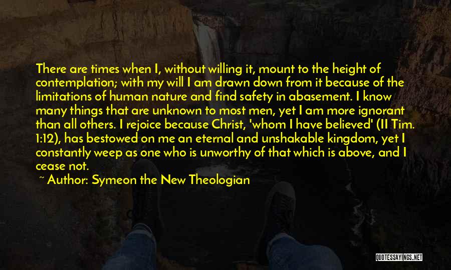 1 Am Quotes By Symeon The New Theologian