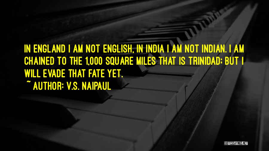 1 Am Quotes By V.S. Naipaul