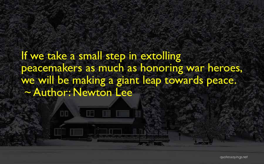 1 Giant Leap Quotes By Newton Lee