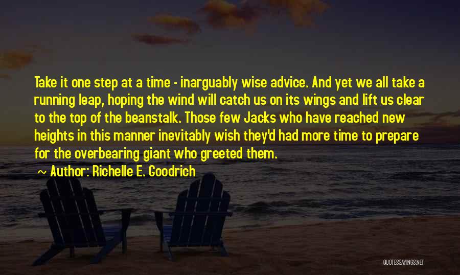 1 Giant Leap Quotes By Richelle E. Goodrich