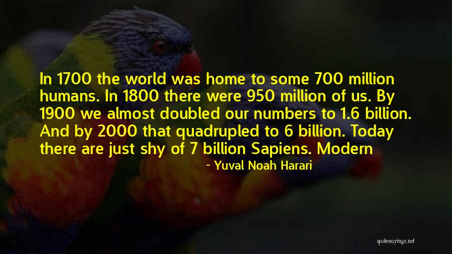 1 In 7 Billion Quotes By Yuval Noah Harari