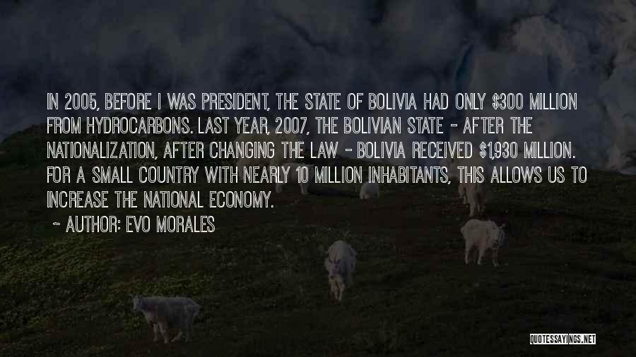 1 In A Million Quotes By Evo Morales