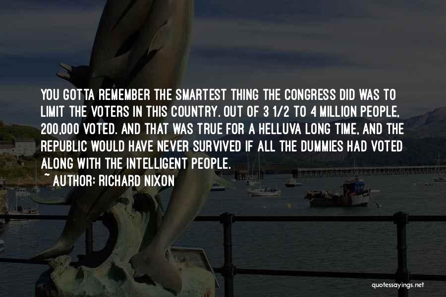 1 In A Million Quotes By Richard Nixon