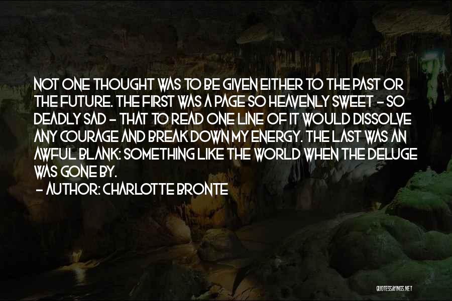 1 Line Break Up Quotes By Charlotte Bronte