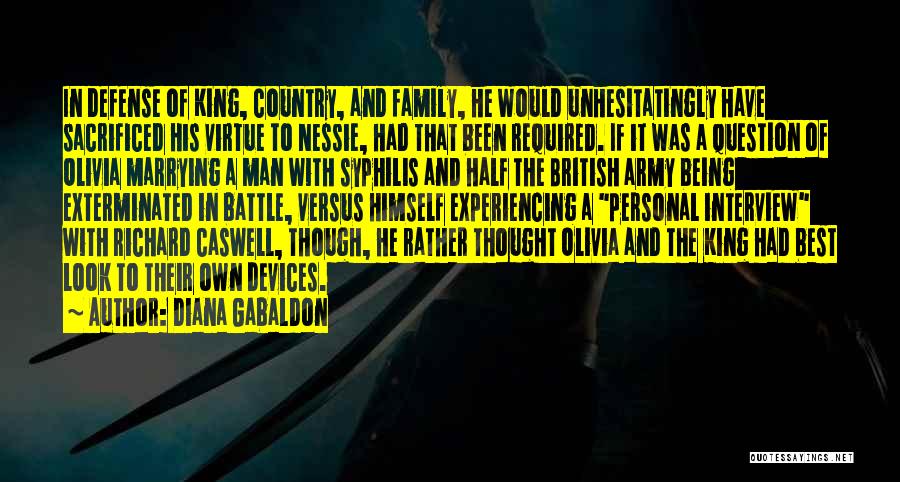 1 Man Army Quotes By Diana Gabaldon