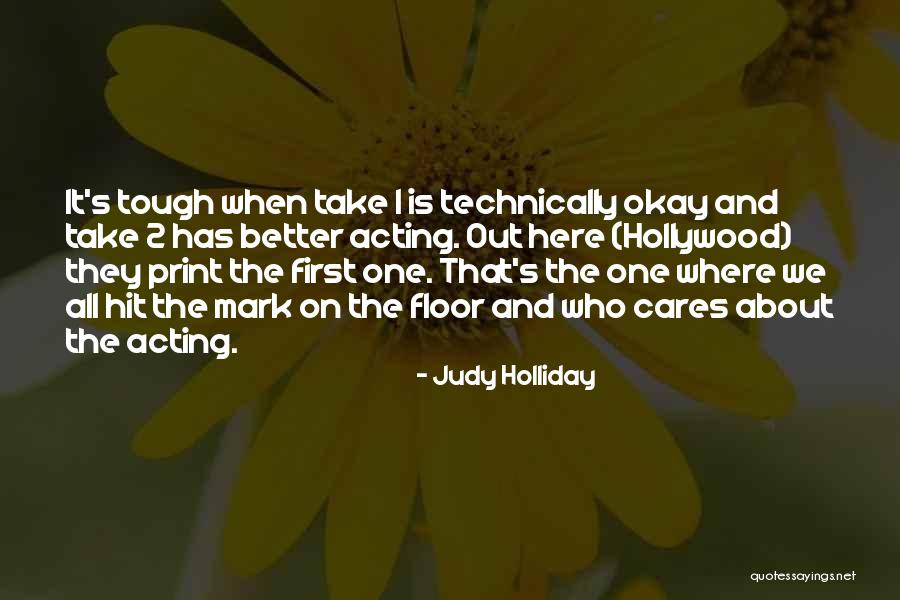 1 Mark Quotes By Judy Holliday 1 Mark Quotes By Judy Holliday