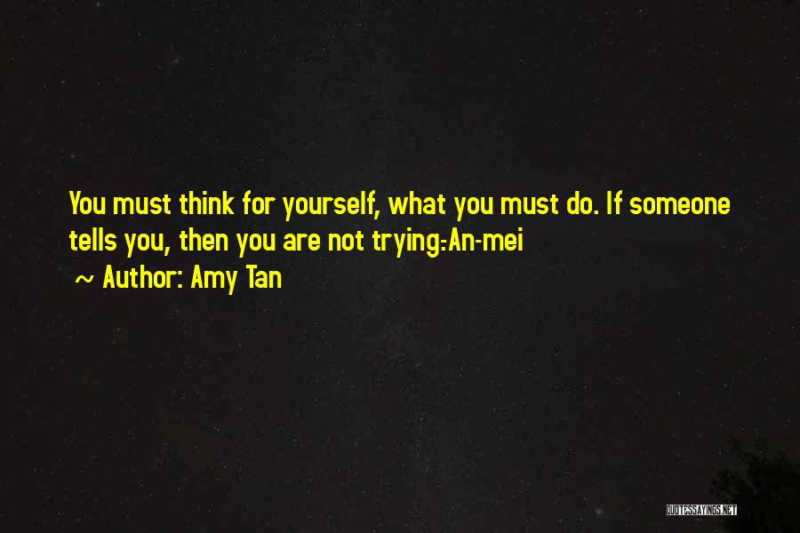 1 Mei Quotes By Amy Tan