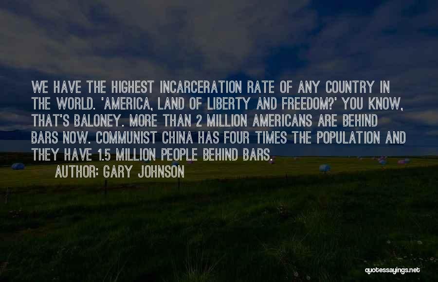 1 Million Quotes By Gary Johnson