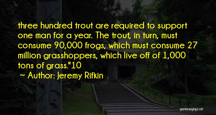 1 Million Quotes By Jeremy Rifkin