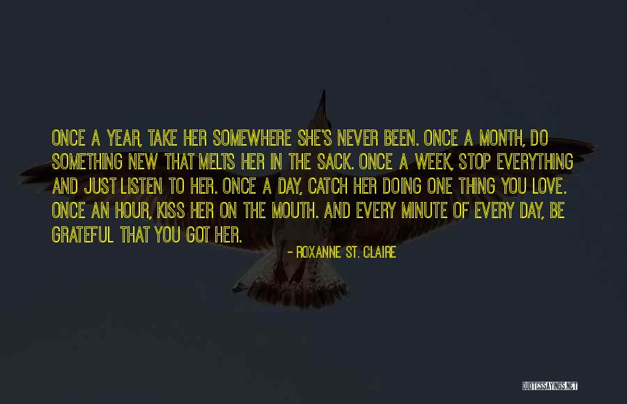 1 Month Love Quotes By Roxanne St. Claire