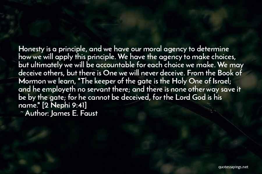1 Nephi Quotes By James E. Faust