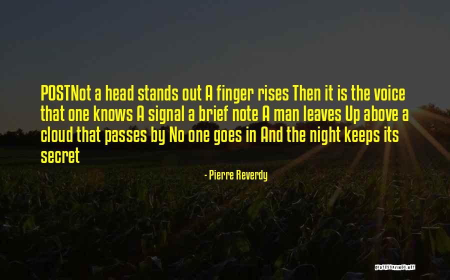 1 Night Stands Quotes By Pierre Reverdy