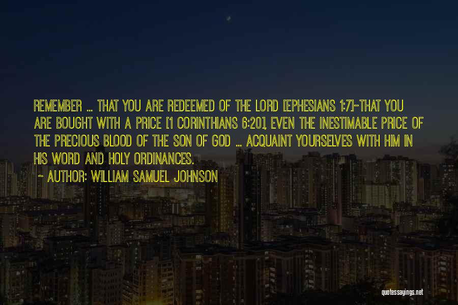 1 Samuel Quotes By William Samuel Johnson