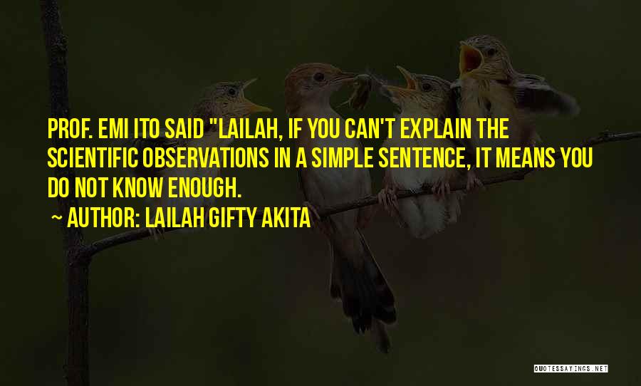 1 Sentence Quotes By Lailah Gifty Akita