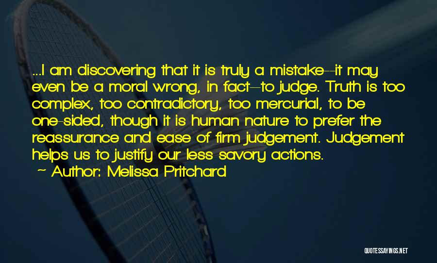 1 Sided Quotes By Melissa Pritchard