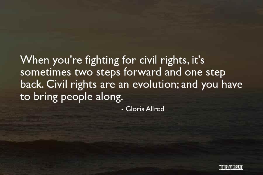 1 Step Forward 2 Steps Back Quotes By Gloria Allred