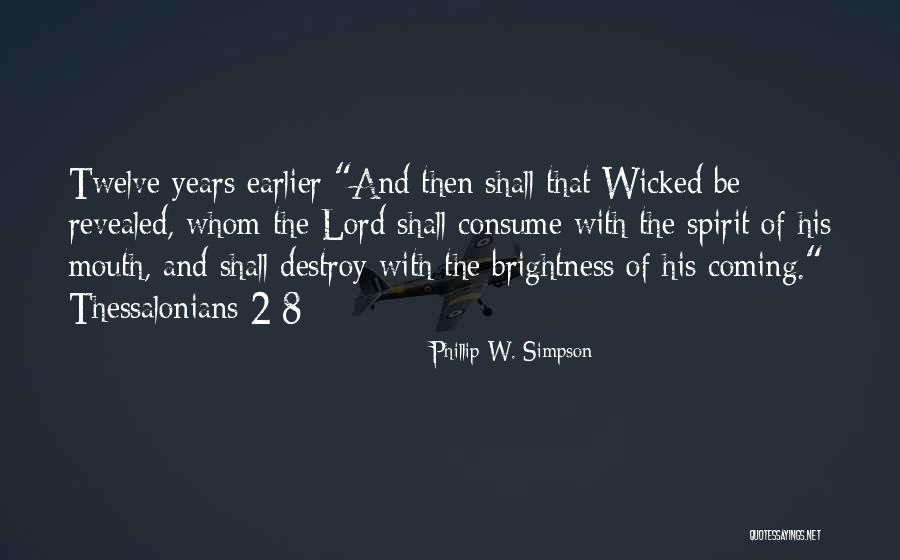 1 Thessalonians 1 Quotes By Phillip W. Simpson 1 Thessalonians 1 Quotes By Phillip W. Simpson