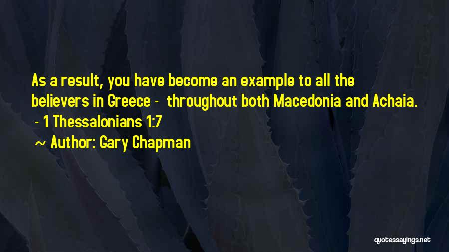 1 Thessalonians Quotes By Gary Chapman