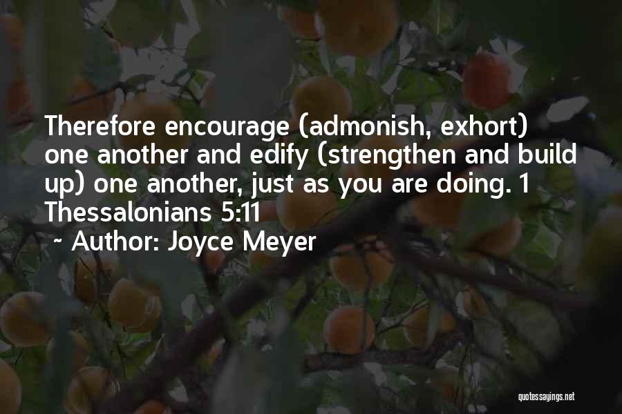 1 Thessalonians Quotes By Joyce Meyer