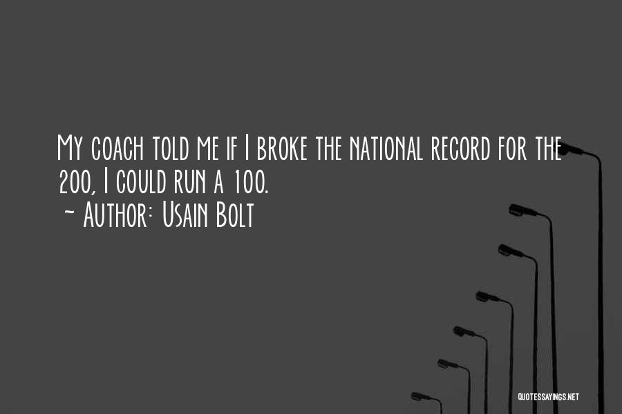 1 Vs 100 Quotes By Usain Bolt