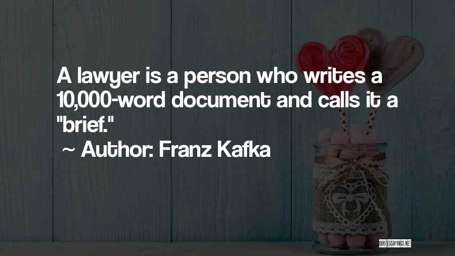 10-15 Word Quotes By Franz Kafka