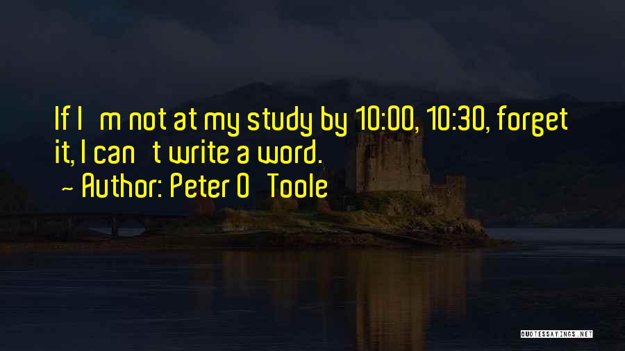 10-15 Word Quotes By Peter O'Toole