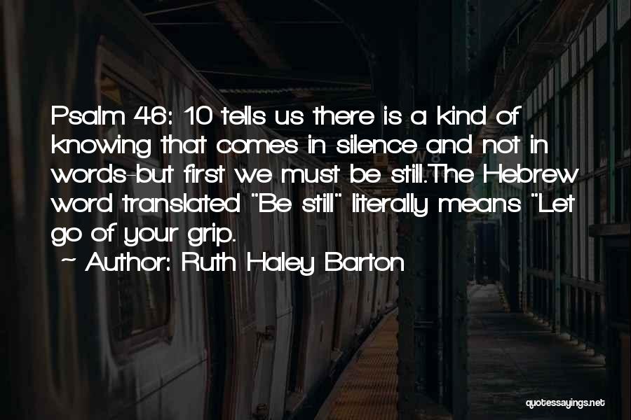 10-15 Word Quotes By Ruth Haley Barton