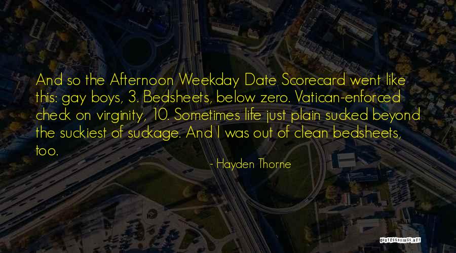 10 Below Quotes By Hayden Thorne 10 Below Quotes By Hayden Thorne