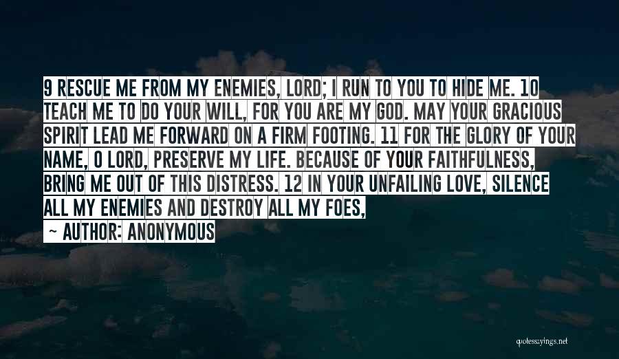 10 God Quotes By Anonymous