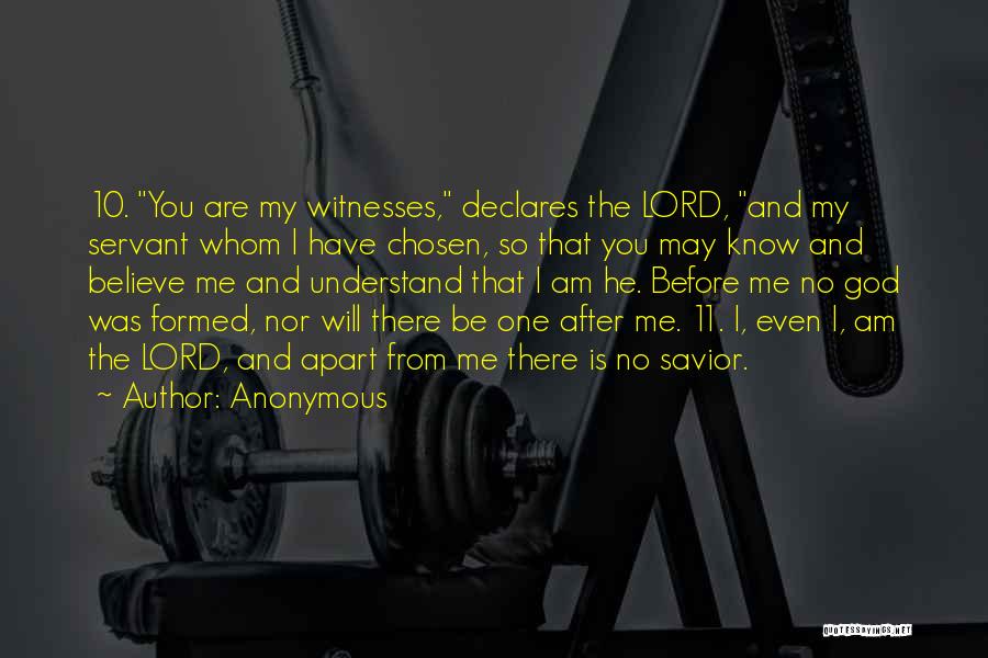 10 God Quotes By Anonymous