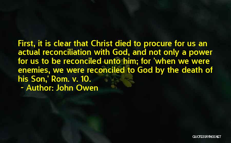 10 God Quotes By John Owen