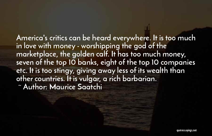 10 God Quotes By Maurice Saatchi