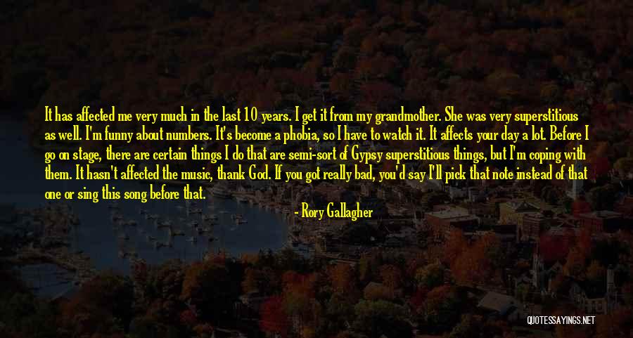 10 Things About You Quotes By Rory Gallagher