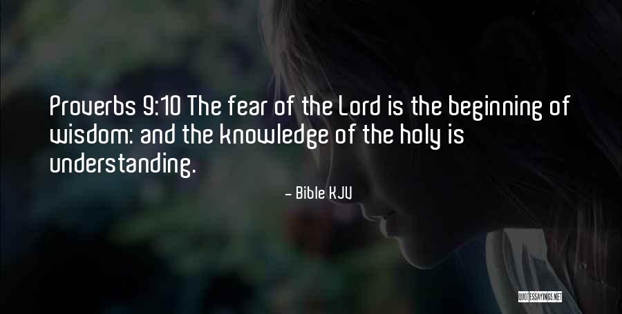 10 Wisdom Quotes By Bible KJV