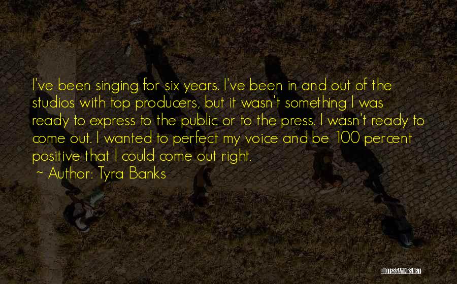 100 Percent Positive Quotes By Tyra Banks